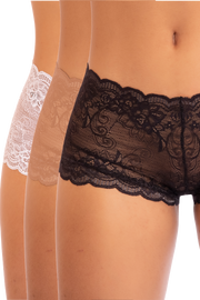 Kit Mujer Sexy (Kony Bra +  Pack cacheteros Encaje + Brasier)