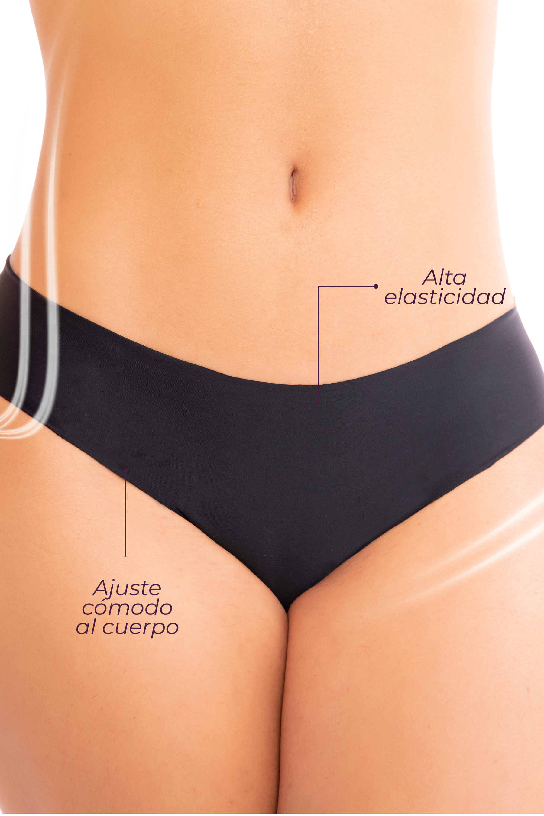 Paquete x 3 tangas brasileras invisibles